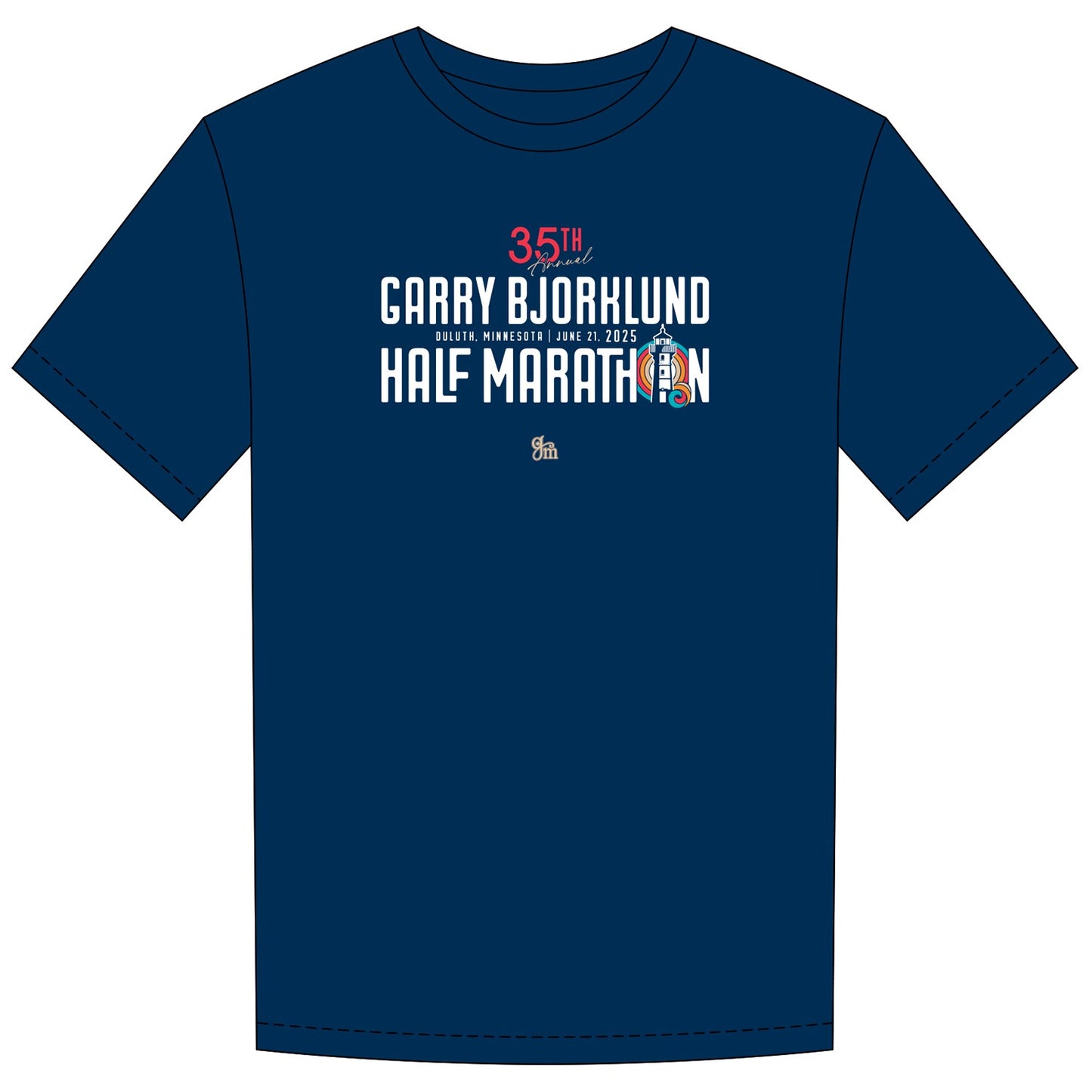 Garry Bjorklund Half Marathon Sightseer T-Shirt (2025 SPECIAL EDITION)